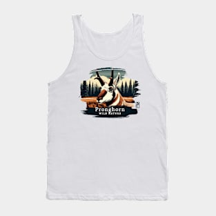 Pronghorn - WILD NATURE - PRONGHORN -2 Tank Top